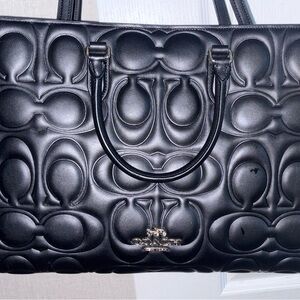 Coach Maggie Embossed Tote